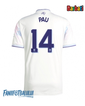 Aston Villa Pau Torres #14 Tricou Fotbal Replică 2025-26 Barbati Treilea